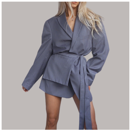 MINISM STUDIO I Upcycling: marynarka + przepaska