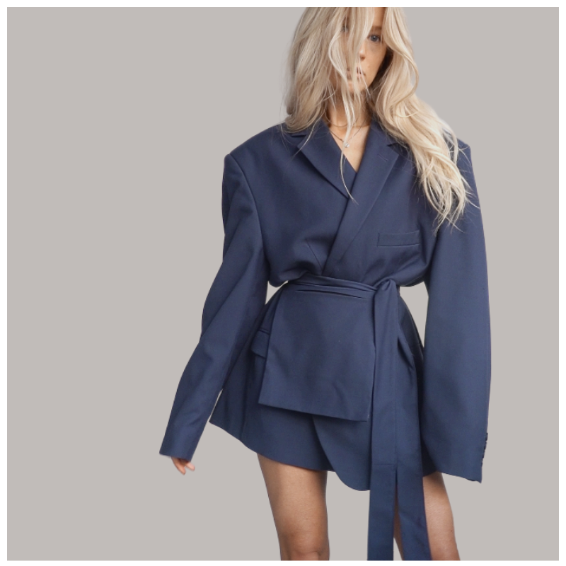 MINISM STUDIO I Upcycling: marynarka + przepaska