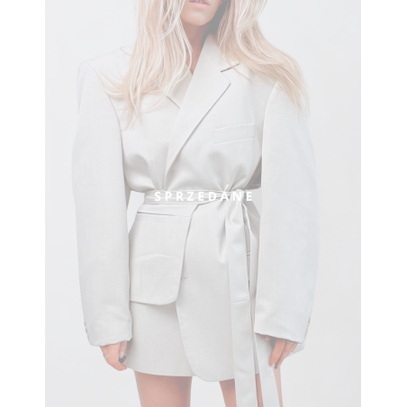 MINISM STUDIO I Upcycling: marynarka + przepaska