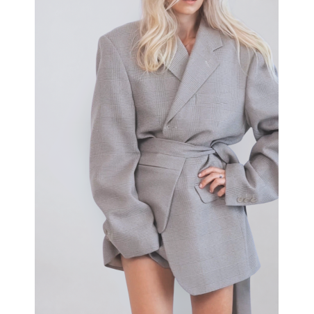 MINISM STUDIO I Upcycling: marynarka + przepaska