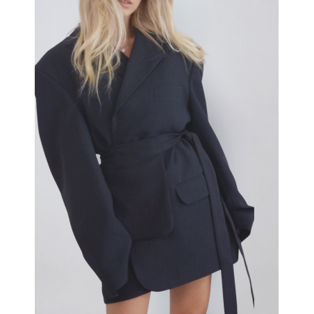 MINISM STUDIO I Upcycling: marynarka + przepaska