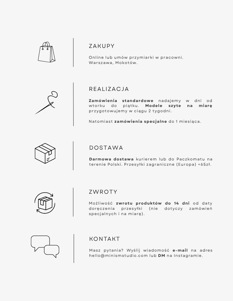 MINISM STUDIO I Upcycling: taliowana marynarka