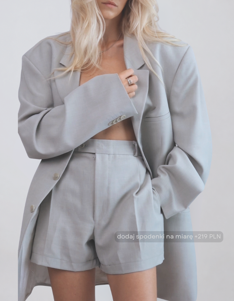MINISM STUDIO I Upcycling: marynarka + przepaska