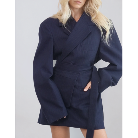 MINISM STUDIO I Upcycling: marynarka + przepaska
