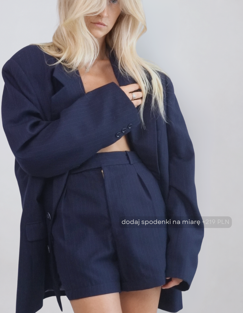 MINISM STUDIO I Upcycling: marynarka + przepaska