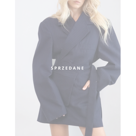 MINISM STUDIO I Upcycling: marynarka + przepaska